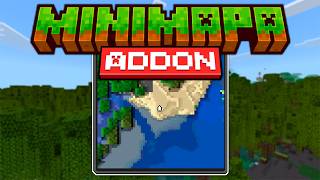 El Mejor Addon Minimapa Minecraft Bedrock 26.3 Mod Minimapa