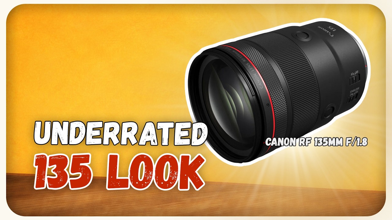 Why Is the Canon RF 135mm f/1.8 Such a Special Lens? - YouTube