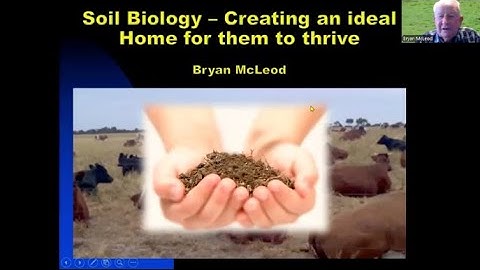 Soil Biology: Creating an Ideal Home for Them to Survive with Bryan McLeod | R-Soil 2025