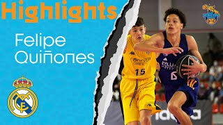 FELIPE QUIÑONES, imparable: 33 de valoración | Minicopa Endesa 2021-22
