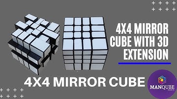 4x4 Mirror Cube with 3D Extension | How I Built 4x4 Mirror Cube | DIY 4x4 Mirror cube | 4x4 Mirror