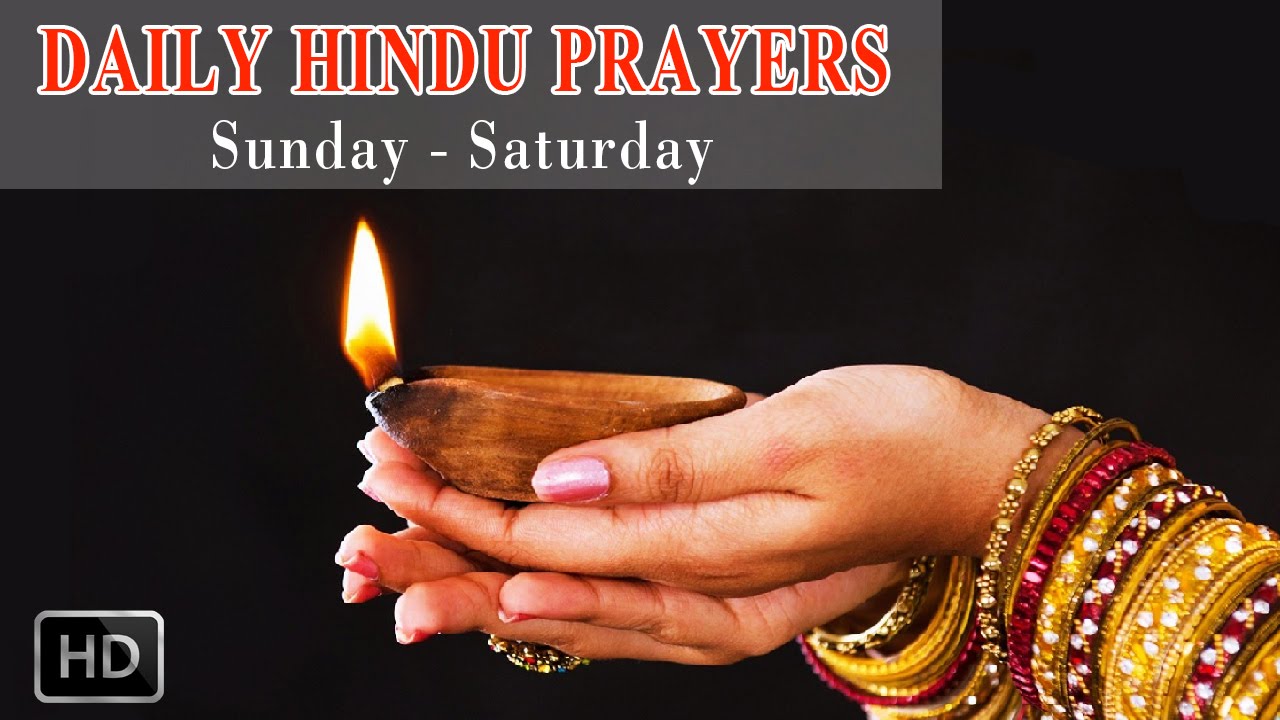 Hindu Daily Morning Prayers Deities Rituals Of Seven Days Of