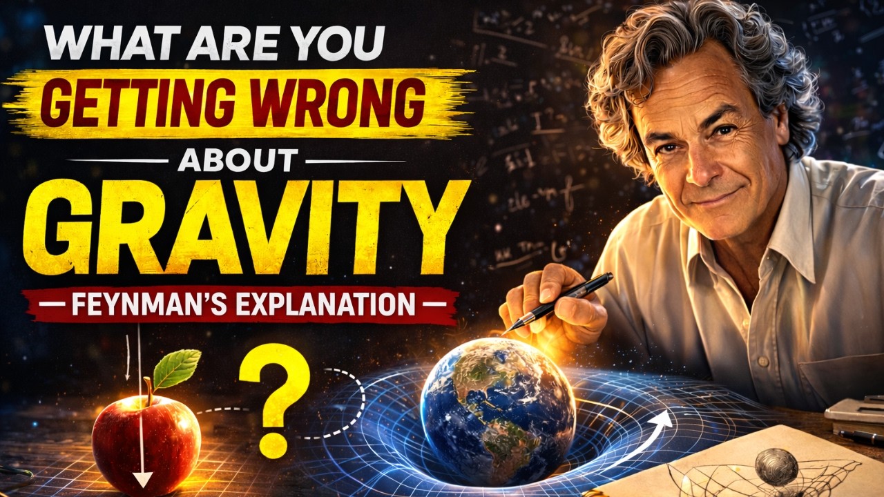 What Everyone Gets Wrong About Gravity — Feynman’s Explanation - YouTube