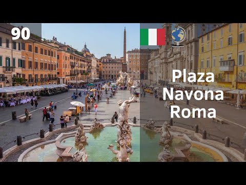 Video: Las mejores plazas públicas (Piazze) en Roma, Italia