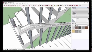 sketchup stair  tutorial DIU 2017