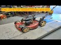 Toro 22 Inch Recycler Model 20378 Cranks And Dies!