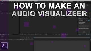 [Adobe After Effects Tutorial] - Make a Audio Reaction Visualizer!