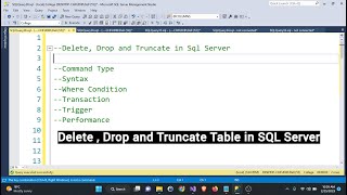 Famous Difference between DELETE, DROP and TRUNCATE. Profile
