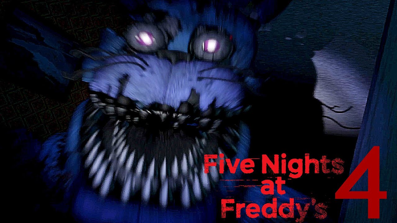 THE SCARIEST FNAF GAME EVER!! (Five Nights At Freddy's 4 - Part 1 ...