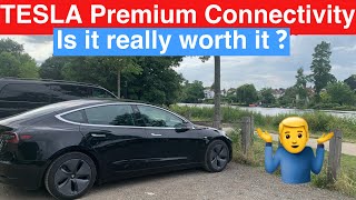 TESLA MODEL3 Premium Connectivity Explained & How to avoid it. Is it worth the cost? Detail Review