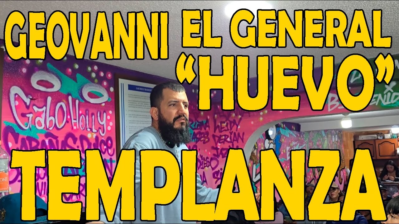 GEOVANNI EL GENERAL HUEVO // GRUPO EXODO // TEMA TEMPLANZA