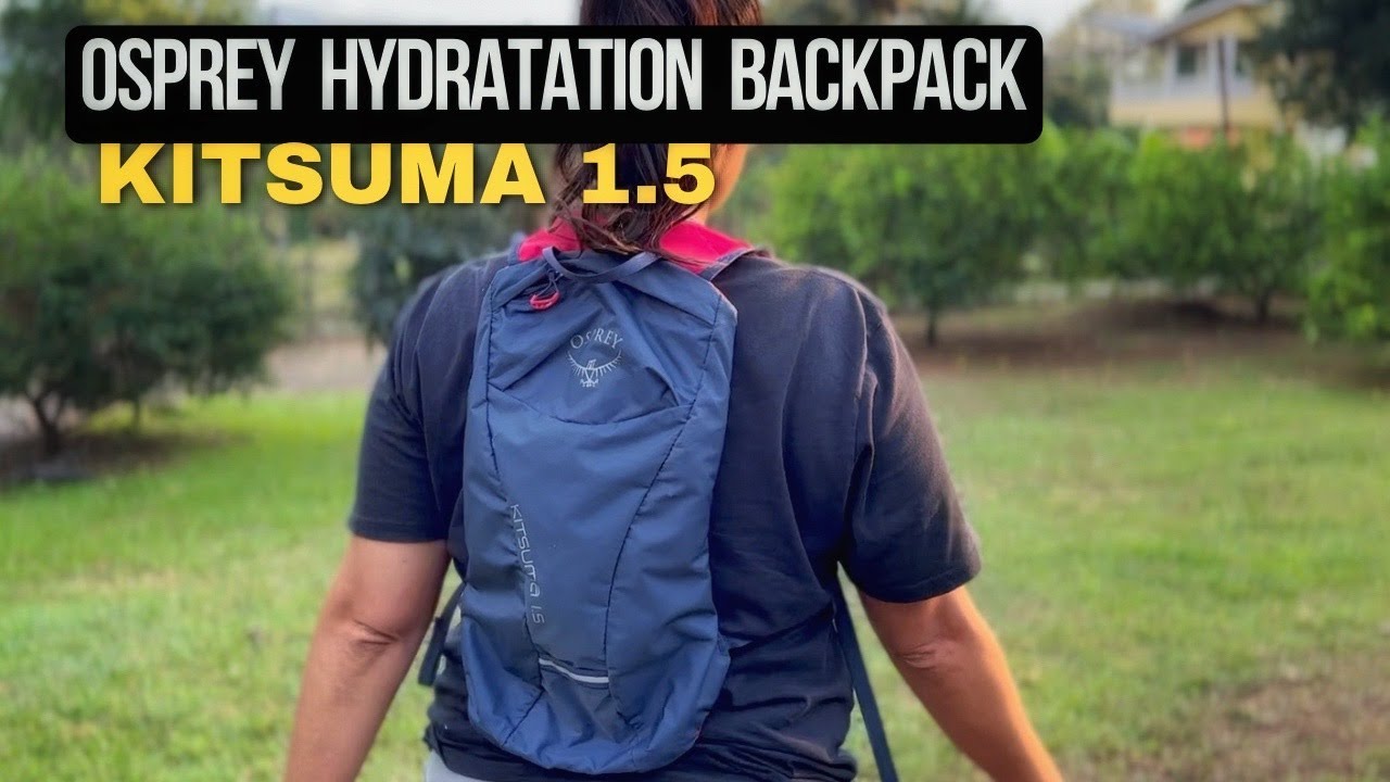 BEST Women's Hydration Backpack - Osprey Kitsuma 1.5 - YouTube