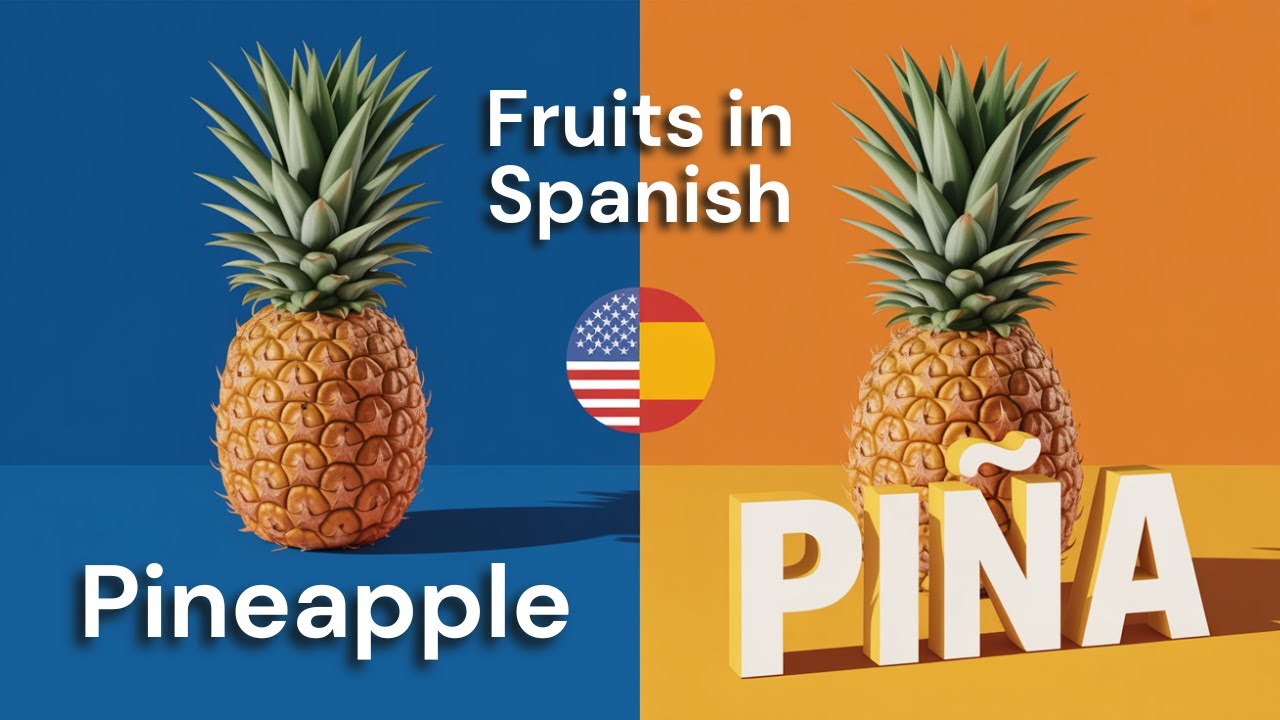 Spanish Fruit Names with Pronunciation | Spanish Vocabulary for Beginners
