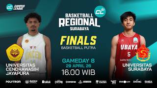 UNCEN vs UBAYA - Campus League Basketball Regional Surabaya Finals Putra