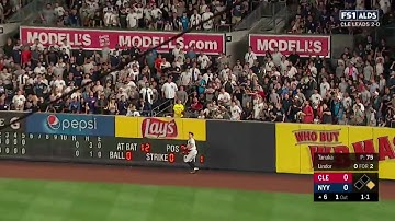 Aaron Judge Robs Francisco Lindor of a Homerun vs Indians | Yankees vs Indians Game 3 ALDS