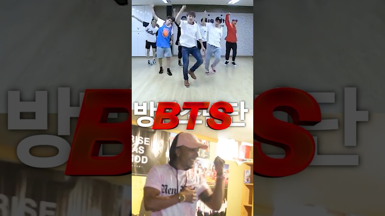 DANCER GETS EXCITED BY HOW DOPE BTS IS!
