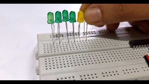 sensor de temperatura lm35 con visualizacion de leds