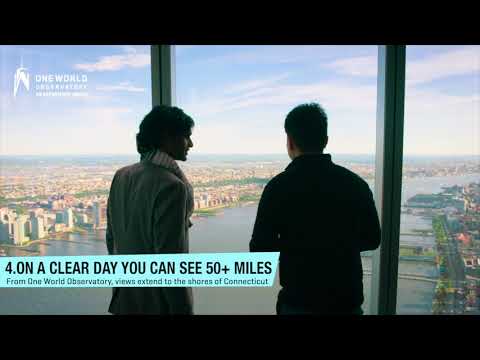 Fun Facts about One World Trade Center and One World Observatory