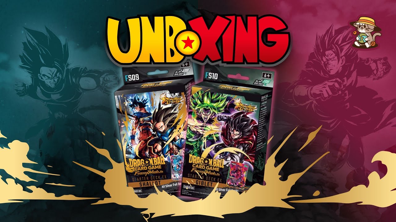 Unboxing FS09 y FS10 Dragon Ball Super Fusion World Card Game