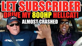 Subscriber Almost Crashes My Hellcat Redeye