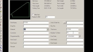 Learning Sigmanest--Cad stdshapes