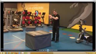 Box Squats - high box