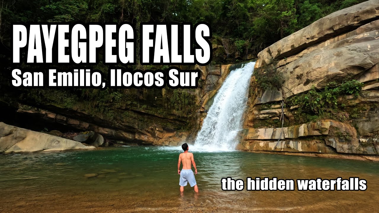 PAYEGPEG FALLS SAN EMILIO ILOCOS SUR YouTube