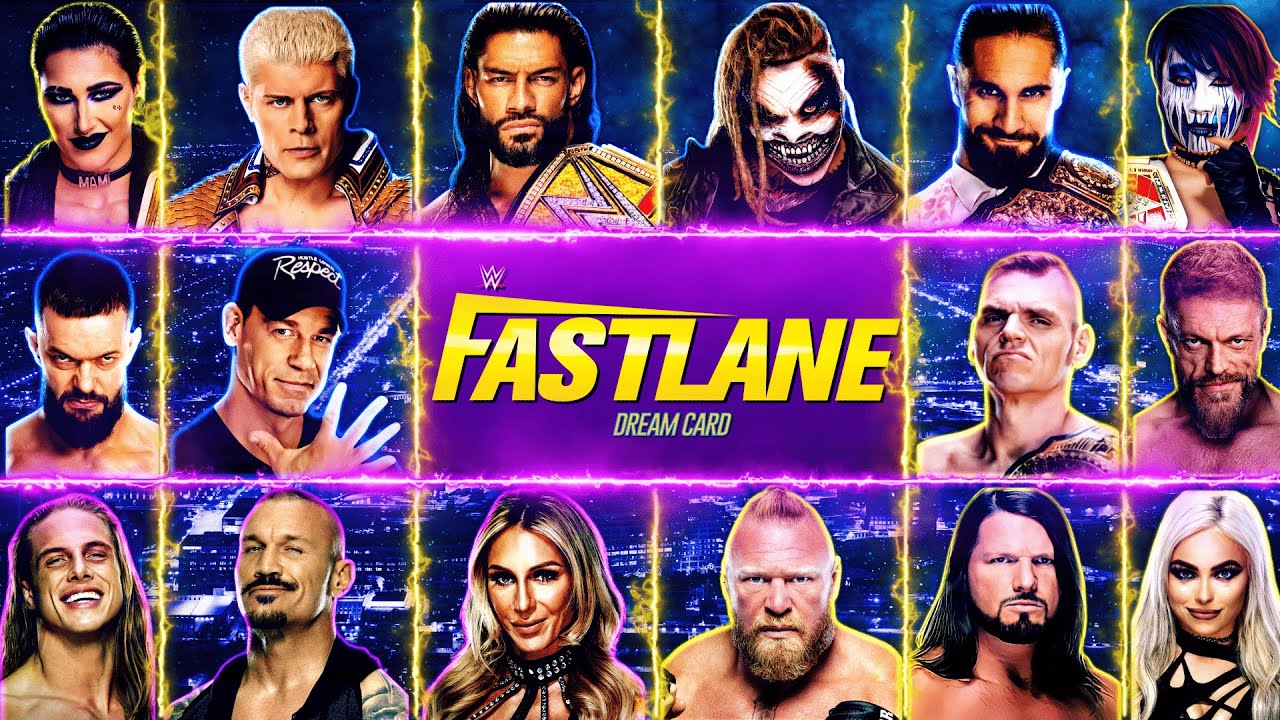 WWE Fastlane 2024 Dream Card Predictions! 💥 YouTube