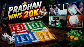PRADHAN Wins 20K on Ludo! 🔥🎲 | Crazy Ludo Game With Zeven Jhapalish keema | screenshot 5