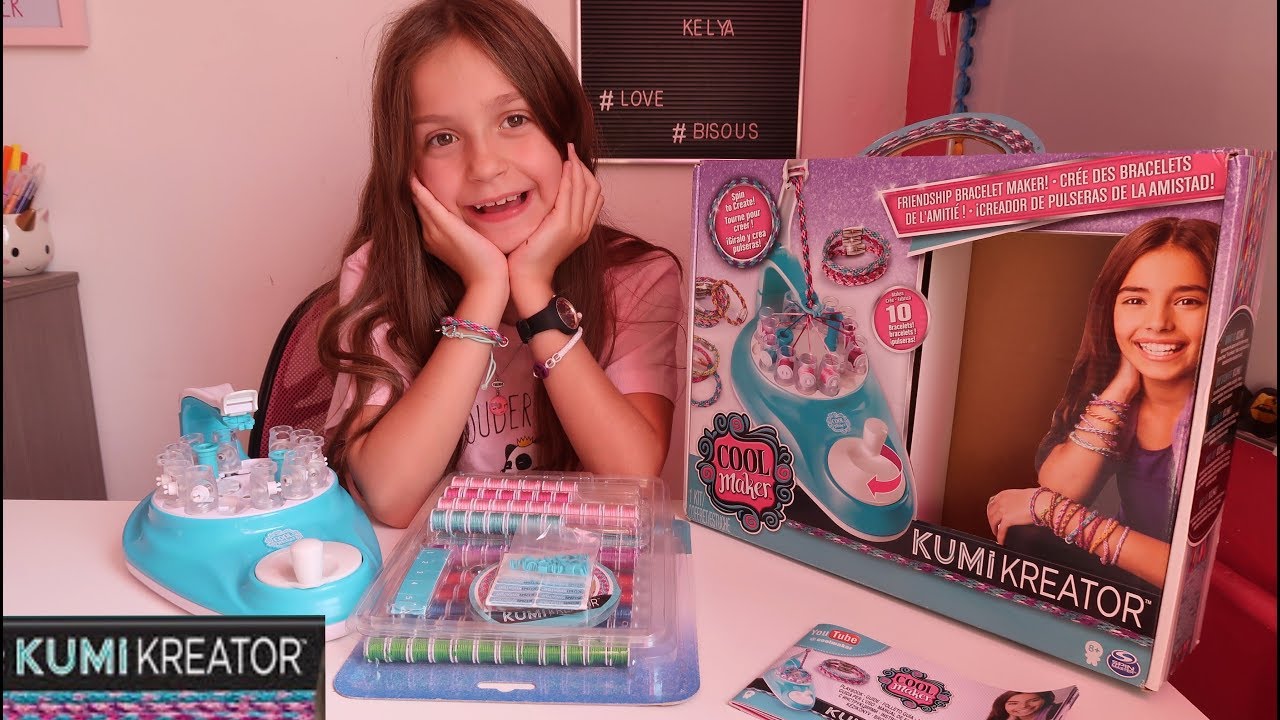 Cool Maker KumiKreator Friendship Necklace and Bracelet Making Kit  Spin  Master