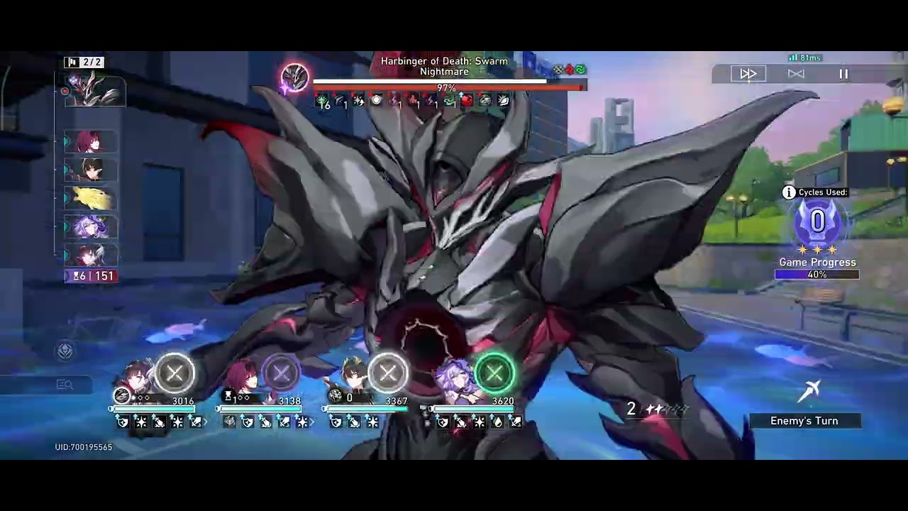 E0S0 triple dot 1 cycle AA Knight 1 clear - YouTube