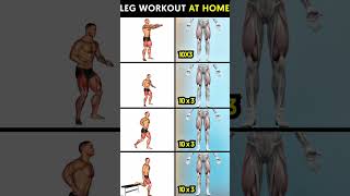 Leg Workout at Home for Strength &amp; Shape 💪