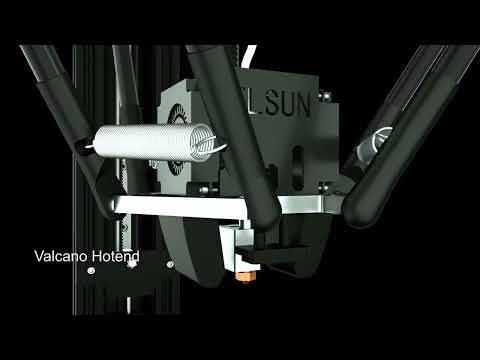 FLSUN Super Racer (SR) дуже швидкий 3D принтер, видео 1