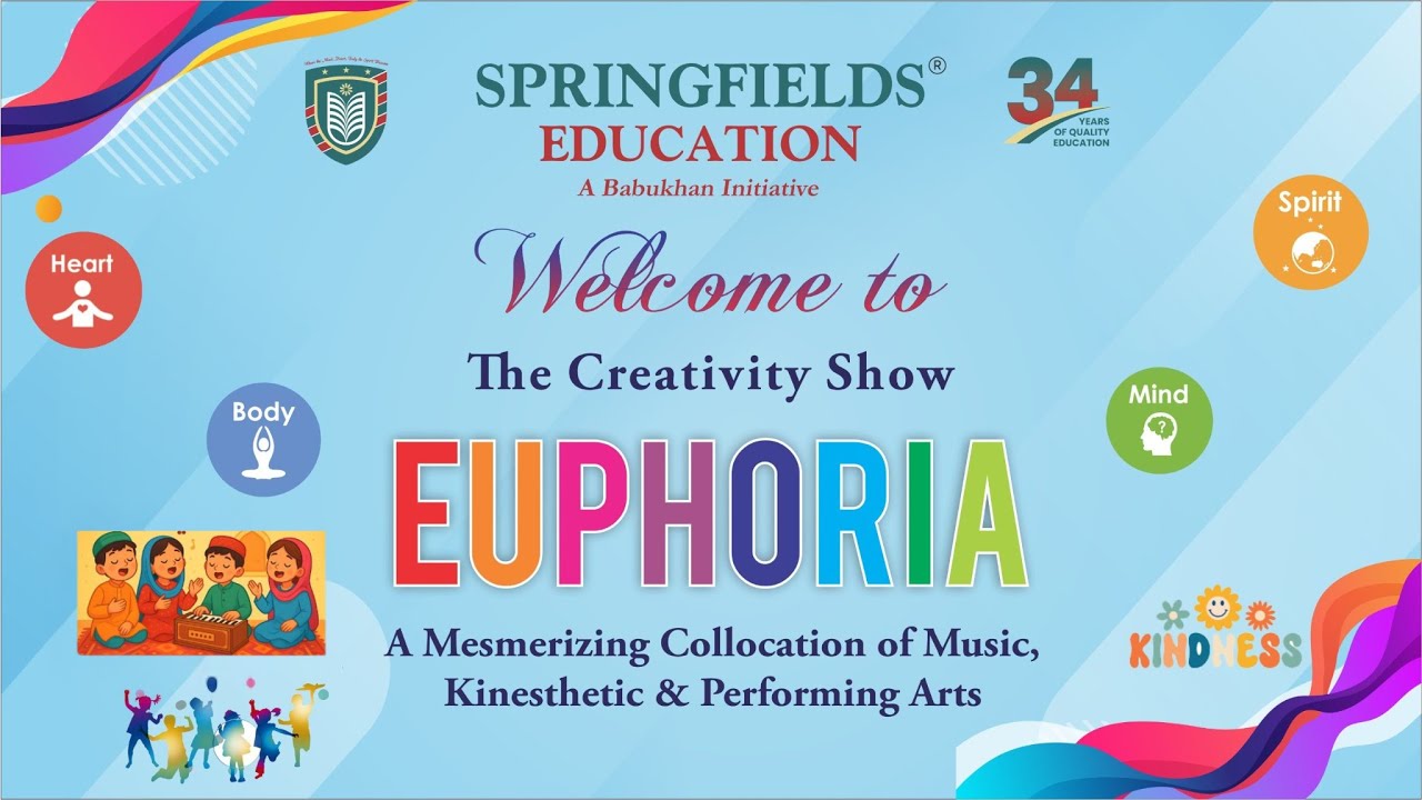 Euphoria 2025 - Watch it LIVE | Springfields International School, Bandlaguda