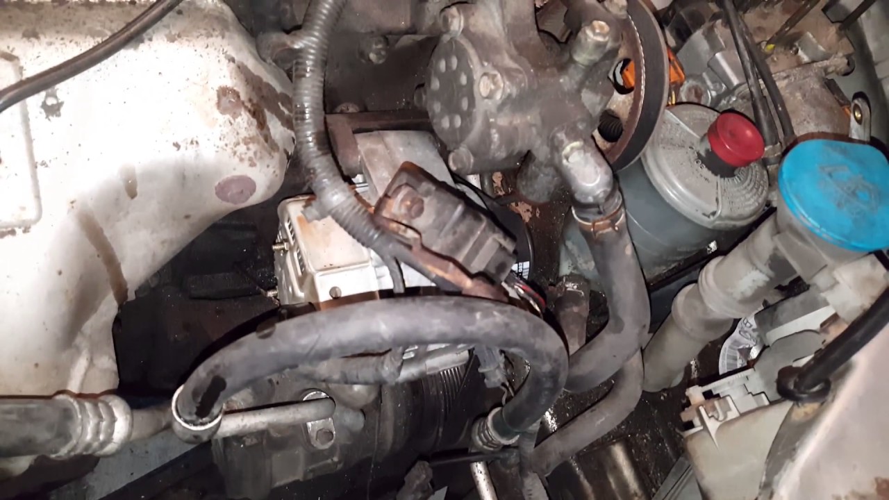 1998 Honda Odyssey motor mount change part 10 YouTube