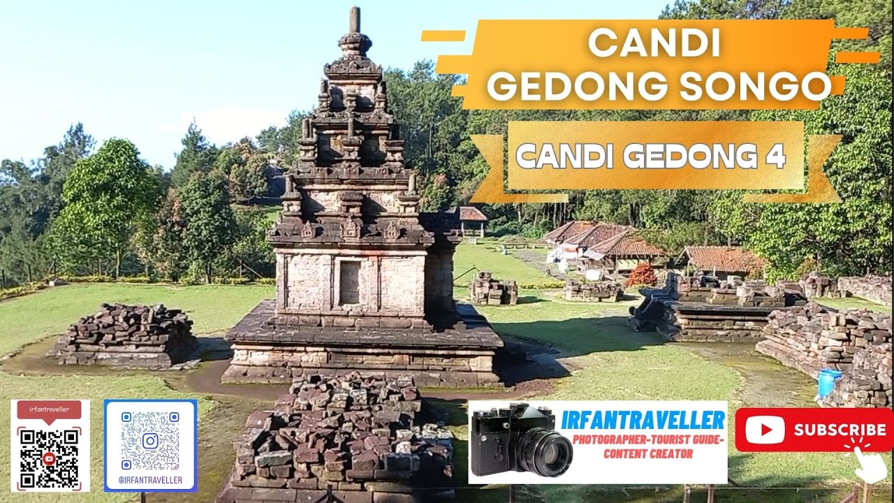 CANDI TERTINGGI DI KOMPLEK CANDI GEDONGSONGO!!!CANDI GEDONG 4 - YouTube