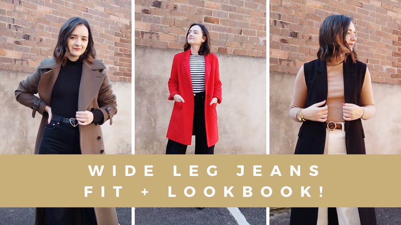 How To Wear Wide Leg Jeans In Winter | Fit Guide + LOOKBOOK