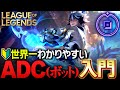 【やさしいLoL講座】世界一分かりやすいADC(ボット)の立ち回り入門解説【League of Legends】