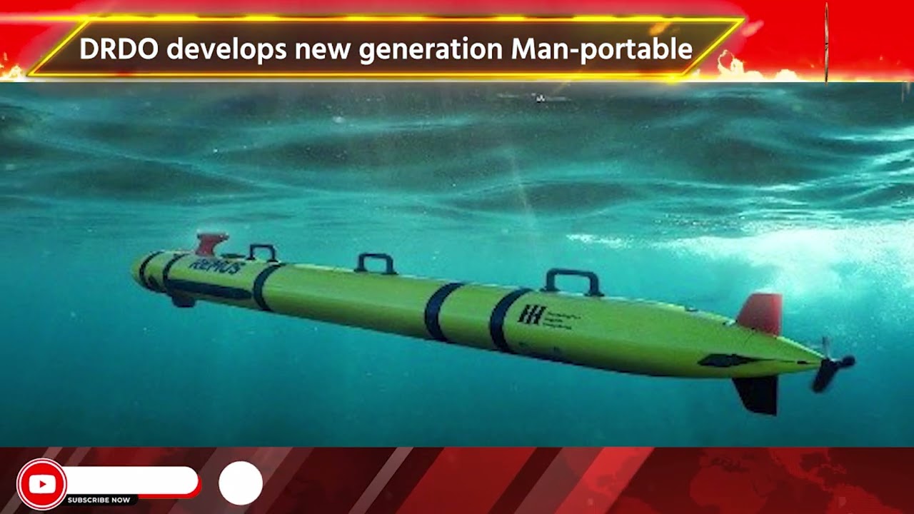 DRDO develops new generation Man-portable Autonomous