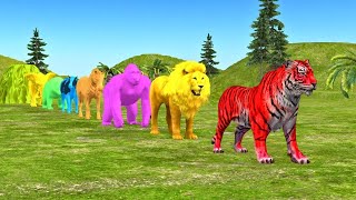 Learn colors with wild animals | Learn Colors With Zoo Animals for Kids