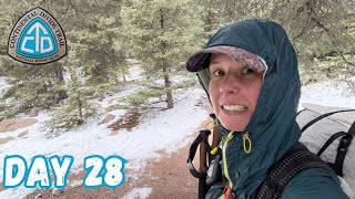Day 28 So We Ended Up In A Small Snow Storm Solo Cdt Thru Hike 2026
