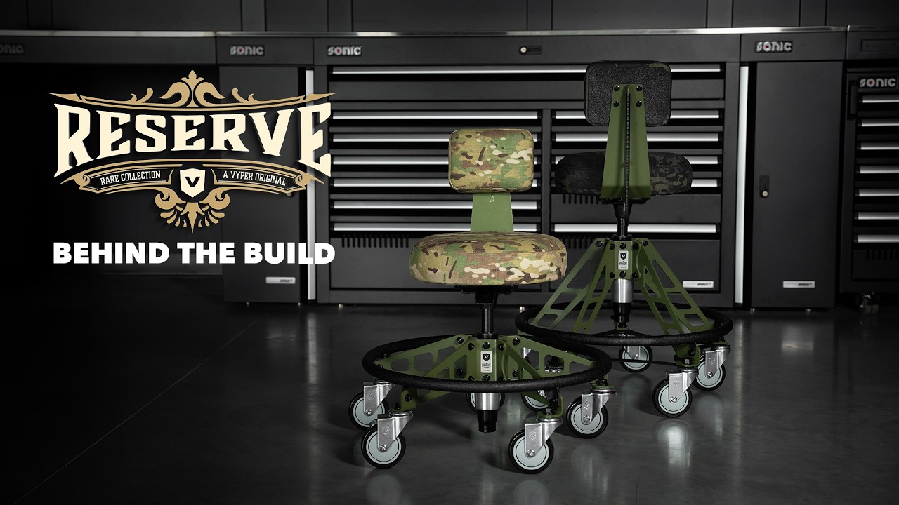 Project 010 Robust Steel Max EZ-Lift | Heavy-Duty Shop Chair, 400