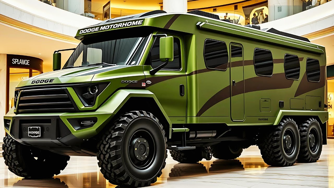 2026 Dodge 4x4 Motorhome Camper Van – Ultimate Off-Road RV! - YouTube