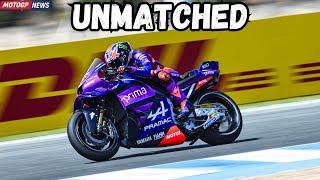 Toprak Is Insane  Yamaha V4 Shakedown Shock Marquez Cant Keep Up 