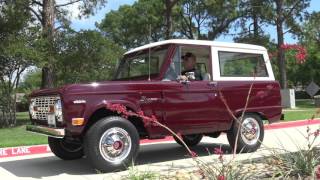 1969 Ford Bronco 4x4 Classic SUV Road Test in 4K