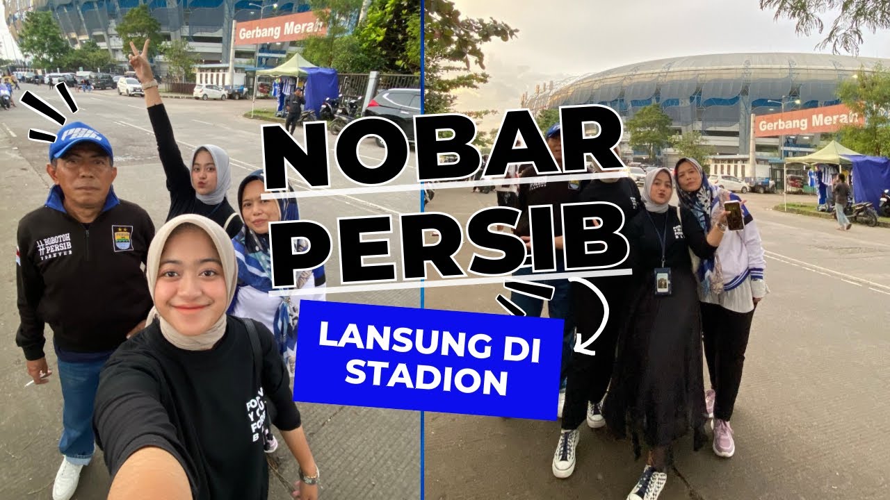 Nonton Persib di GBLA check #Vlog24 