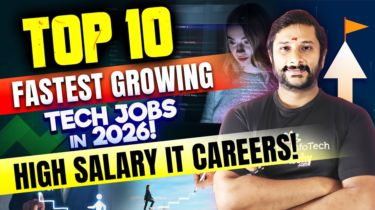 Top 10 Fastest Growing Tech Jobs in 2026 | High Salary IT Careers ...