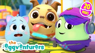 Pet Eggventures: Dog Egg 🐶 Kitten Eggs 🐱| The Eggventurers Full Episodes Compilation by GoldieBlox 28,386 views 1 year ago 21 minutes