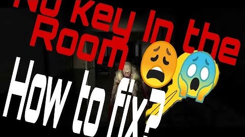 Specimen Zero-Multiplayer(how to Fix Room With No key issue)