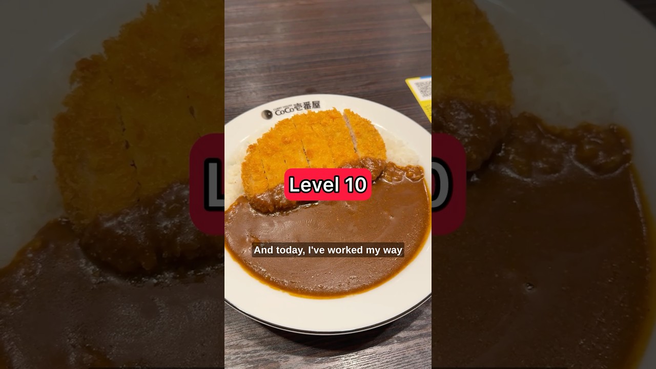 Increasing my spice tolerance in Japan: Level 10